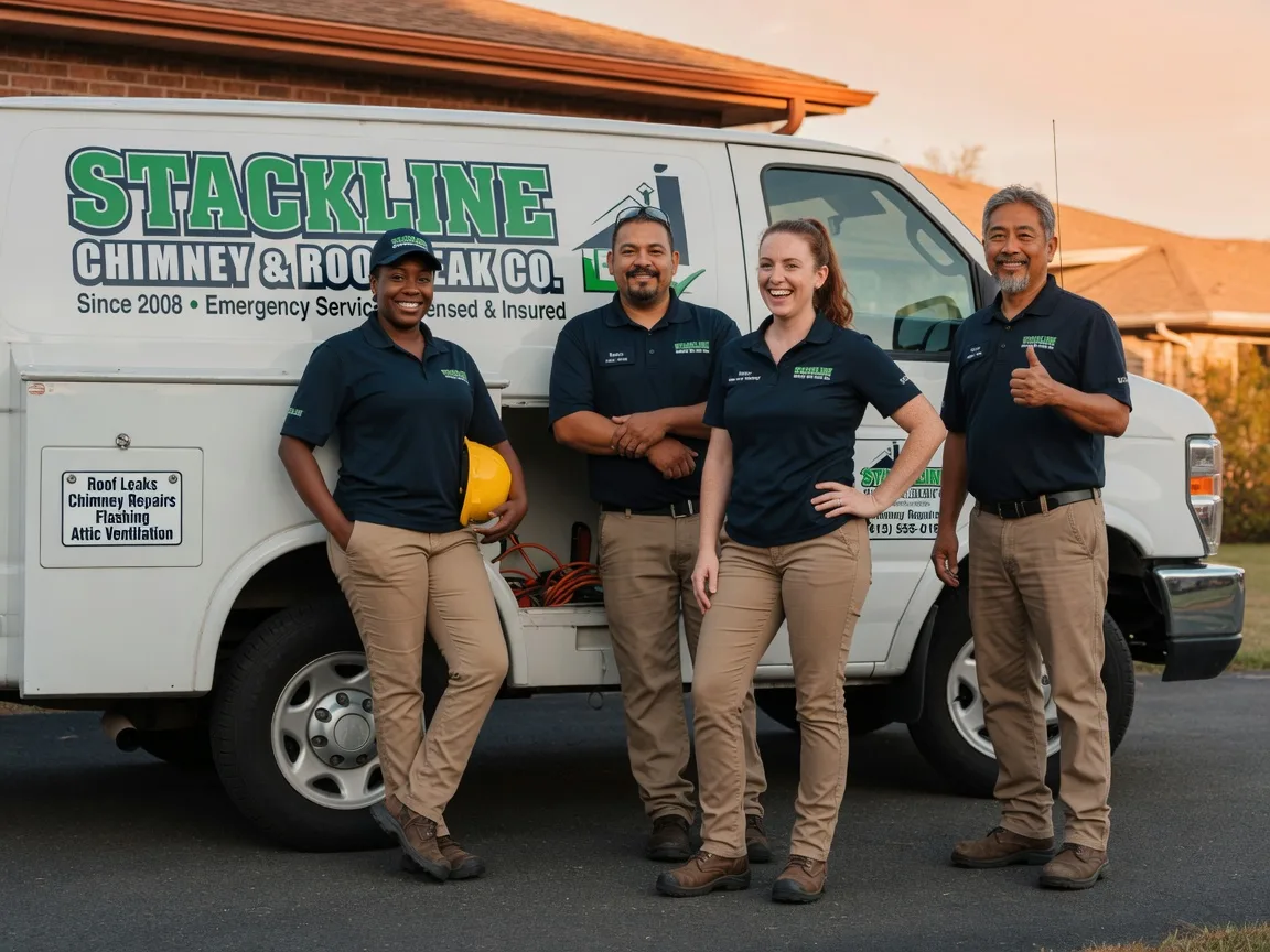 Chimney flashing repair company in Long Beach, WA